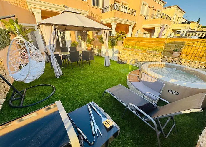 Entorno Playa Y Montana Tranquilidad Relax Jacuzzi Piscina Wifi Aire Jardin Barbacoa Y Parking *