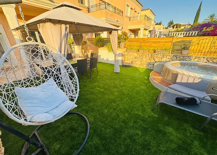 Entorno Playa Y Montana Tranquilidad Relax Jacuzzi Piscina Wifi Aire Jardin Barbacoa Y Parking