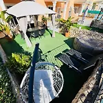 Dom wakacyjny Entorno Playa Y Montana Tranquilidad Relax Jacuzzi Piscina Wifi Aire Jardin Barbacoa Y Parking