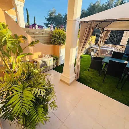 Feriehus Entorno Playa Y Montana Tranquilidad Relax Jacuzzi Piscina Wifi Aire Jardin Barbacoa Y Parking