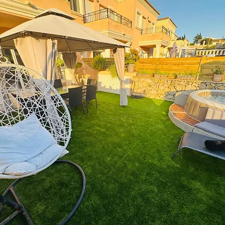 Entorno Playa Y Montana Tranquilidad Relax Jacuzzi Piscina Wifi Aire Jardin Barbacoa Y Parking