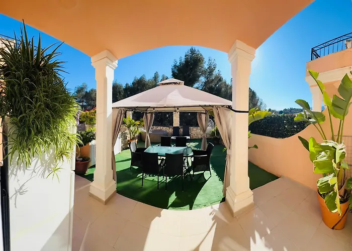 Entorno Playa Y Montana Tranquilidad Relax Jacuzzi Piscina Wifi Aire Jardin Barbacoa Y Parking Casa vacanze *