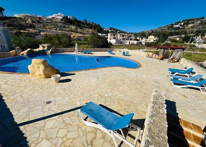 Vakantiehuis Entorno Playa Y Montana Tranquilidad Relax Jacuzzi Piscina Wifi Aire Jardin Barbacoa Y Parking Calpe