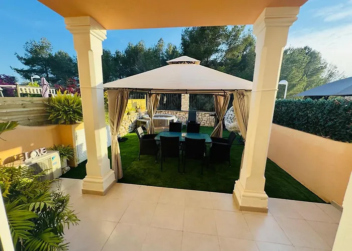 Entorno Playa Y Montana Tranquilidad Relax Jacuzzi Piscina Wifi Aire Jardin Barbacoa Y Parking