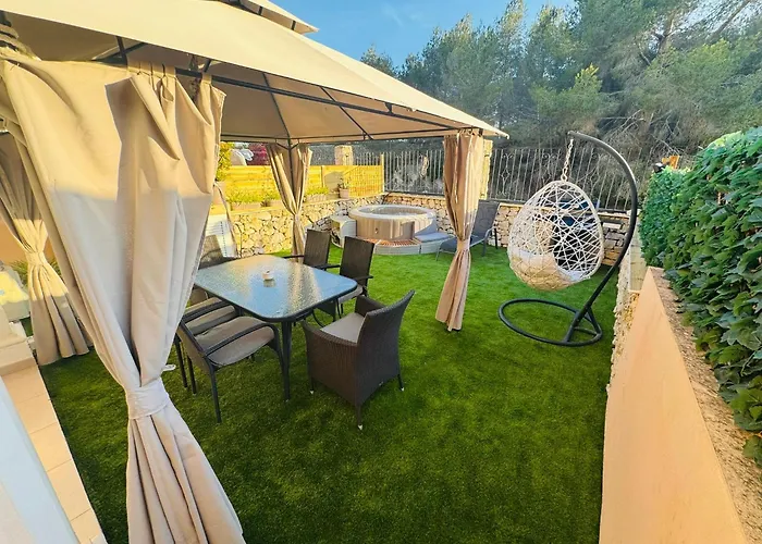 Vakantiehuis Entorno Playa Y Montana Tranquilidad Relax Jacuzzi Piscina Wifi Aire Jardin Barbacoa Y Parking *